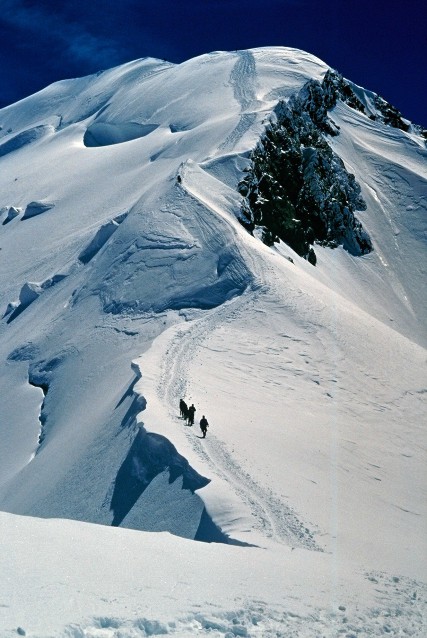 Les arestes del Mont Blanc